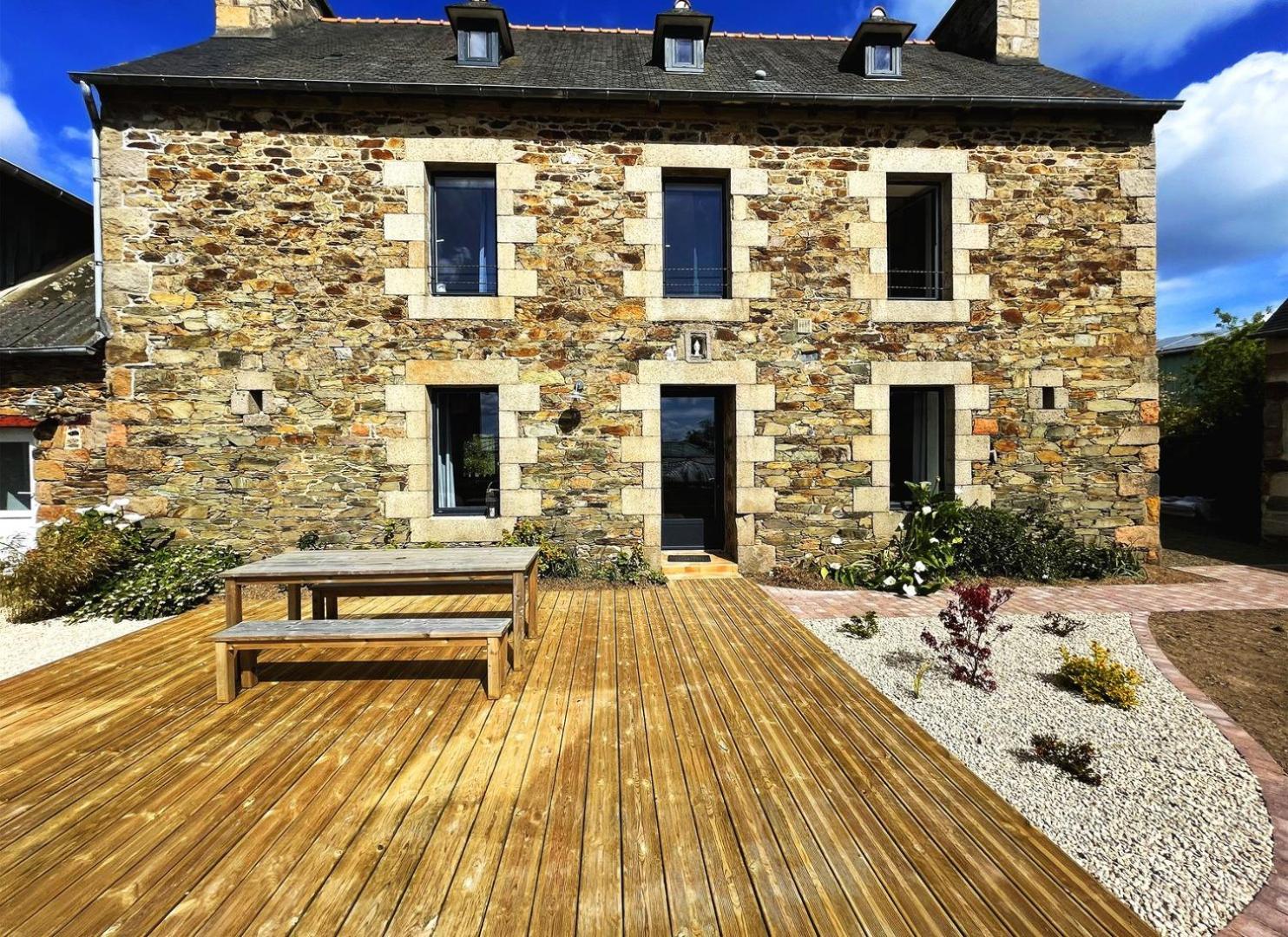 La Ferme De Kersa Hotell Ploubazlanec Exteriör bild